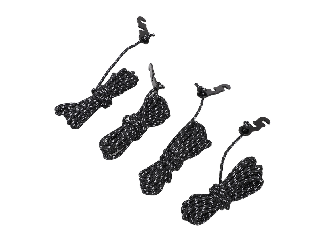 Corda de Acampamento Business de 9.8ft, nylon, com fita reflexiva, ajustável