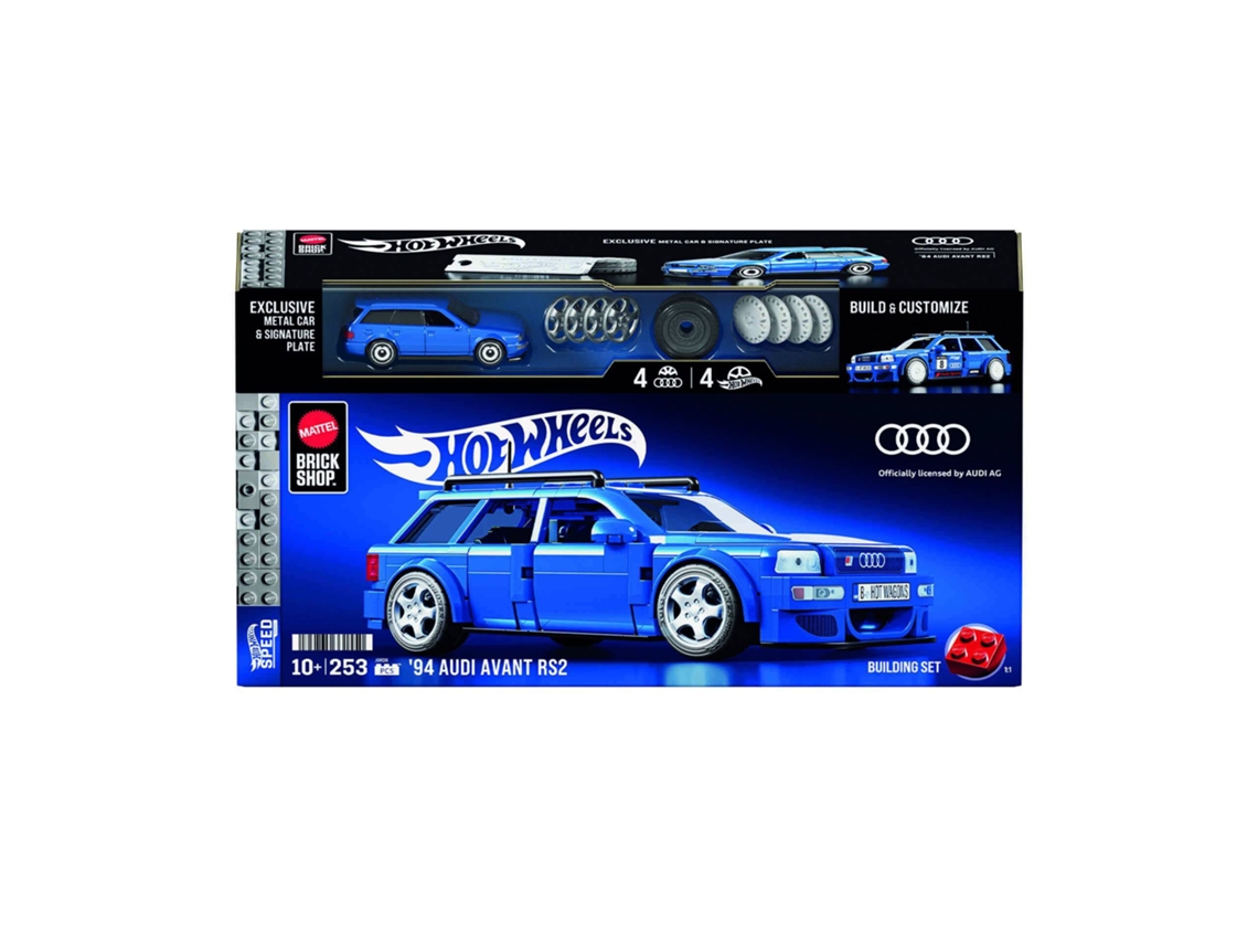 Hot Wheels - Kit de Construção '94 Audi Avant RS2 253 Peças