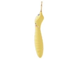 Vibrador De Massagem De Silicone De Cabea Dupla De 10 Frequncias Para Mulheres (amarelo) Yizhood