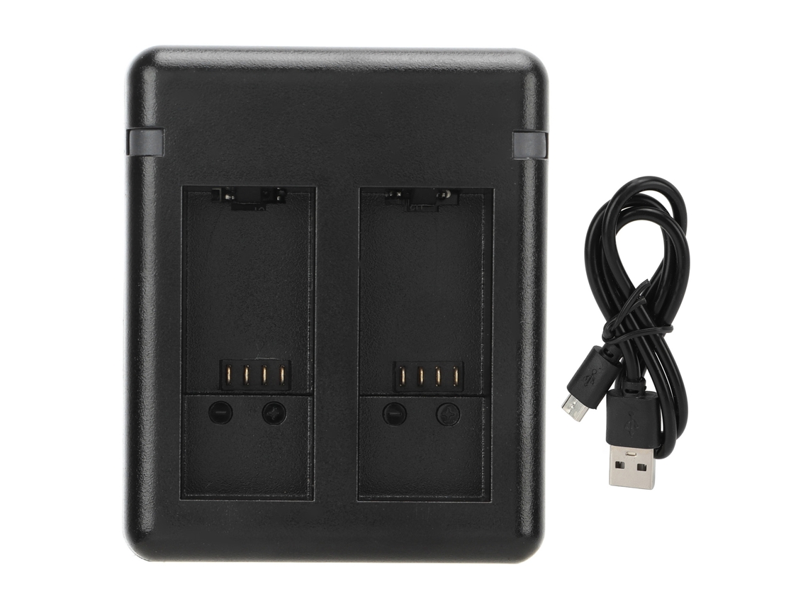 Cargador De Baterías Dual Para Cámara Com Dois Canais Usb, Acessório Para Câmera