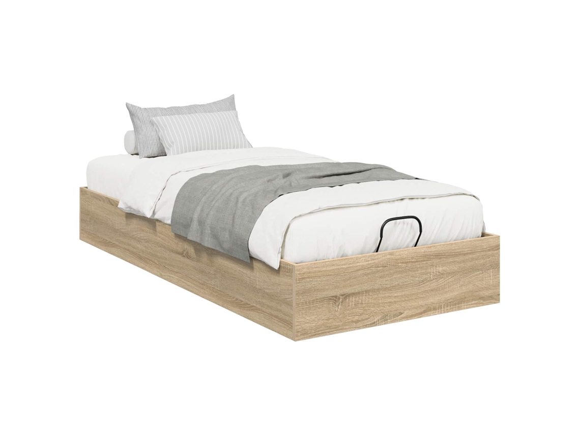 Estrutura de Cama Ottoman Carvalho Sonoma 193x75,5x25 cm MAISON EXCLUSIVE
