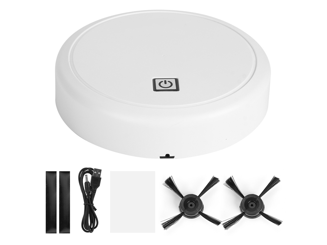 Aspirador Robô Laxiscreed Com Carregamento Usb E Bateria Interna