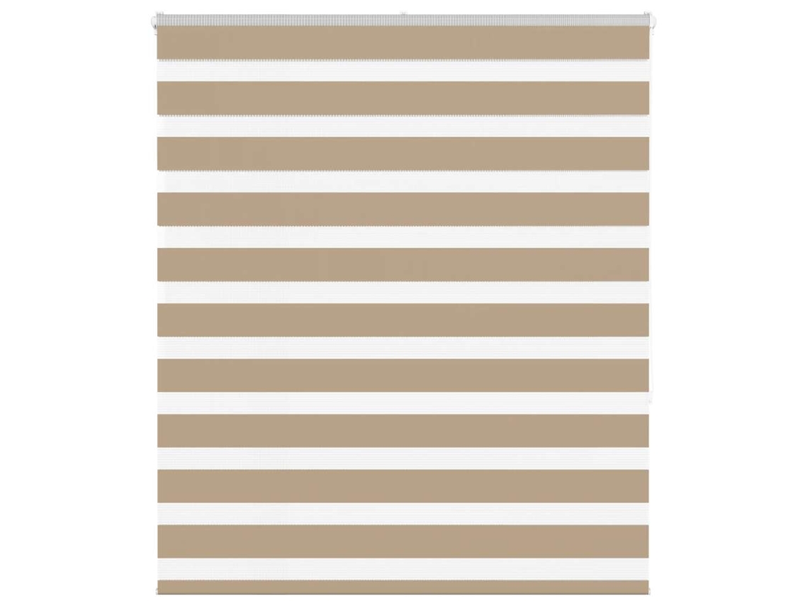 Zebra Blind, Zebra Blinds Vidaxl Marrom Poliéster (125 X 150 Cm)