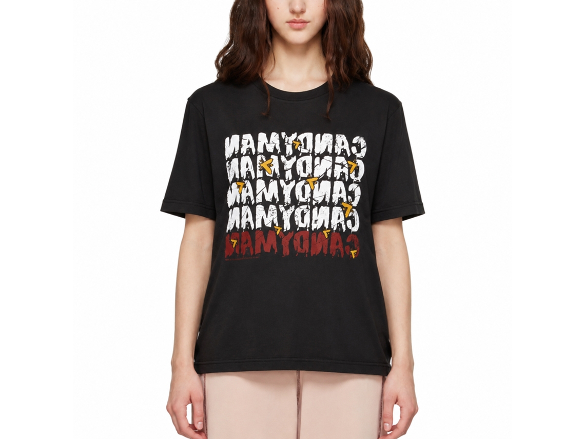 Rockinstone Candyman Mirror Repeat Black Adult T-shirt Size:xl