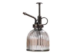 Mister De Vidro Retro Para Plantas Com Bomba Plástica