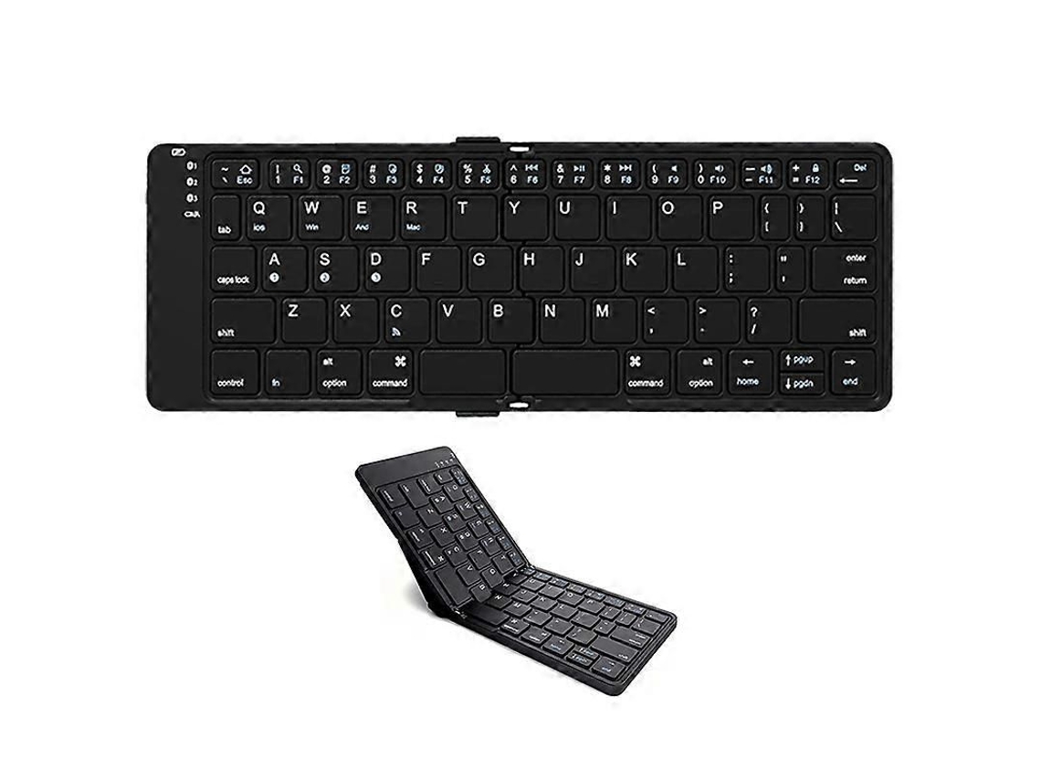 Teclado Sem Fio portátil, universal, fino, silencioso, Bluetooth, para Android e Windows TAISHENGDA