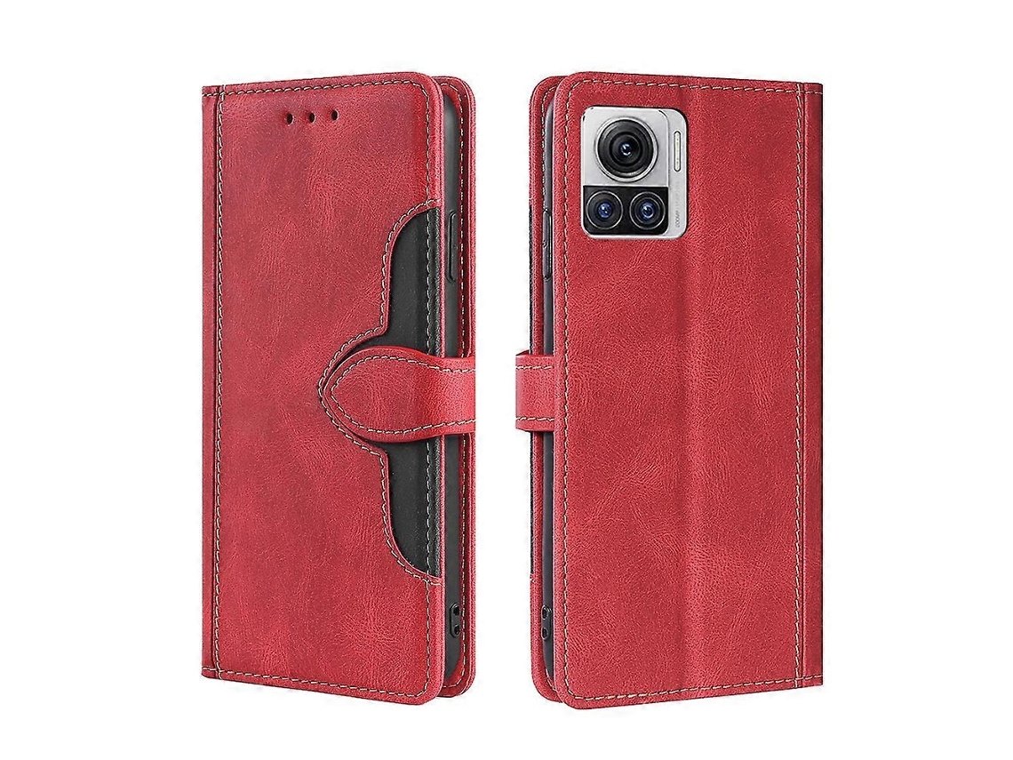 Capa De Couro Com Fivela Magnética E Sensação De Pele Para Motorola Edge X30 Pro 5g/edge 30 Ultra