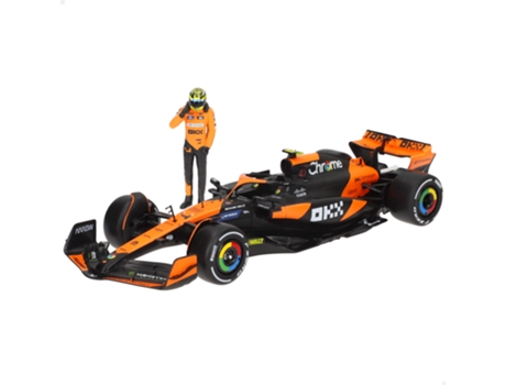 Carro F1 Modelo 2024 Mclaren Mcl38 No. 4 Land Norris 143 Burago