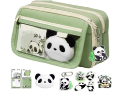 Panda Peil Case, 22x7.5x13cm Oxford Cloth Large Capacity