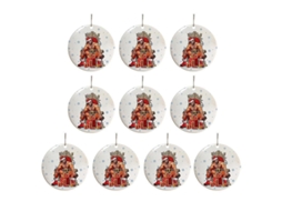 Adorno De Madeira Barry Wood Papai Noel Meme Engraçado Decorativo Natal Sala De Estar C