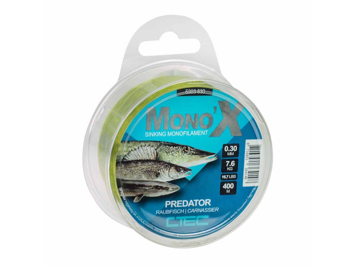 Linha De Pesca CTEC Monofilamento x predator