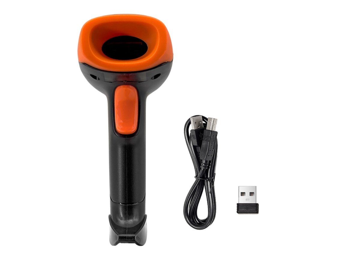 Scanner de Código de Barras 1d/2d Sem Fio Usb com Bluetooth para Supermercado | S/MARCA