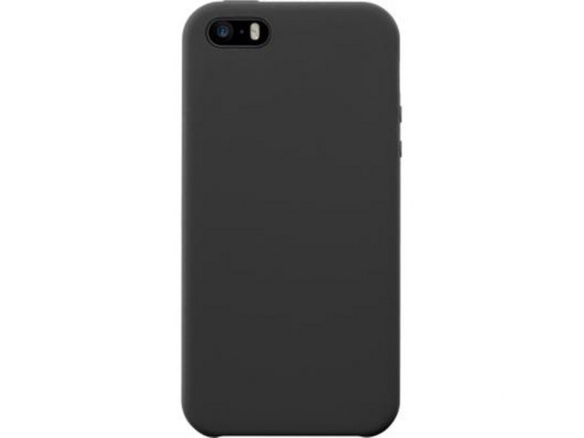 Capa para iPhone SE/5 BIGBEN CONNECTED Rígida Cinzento .