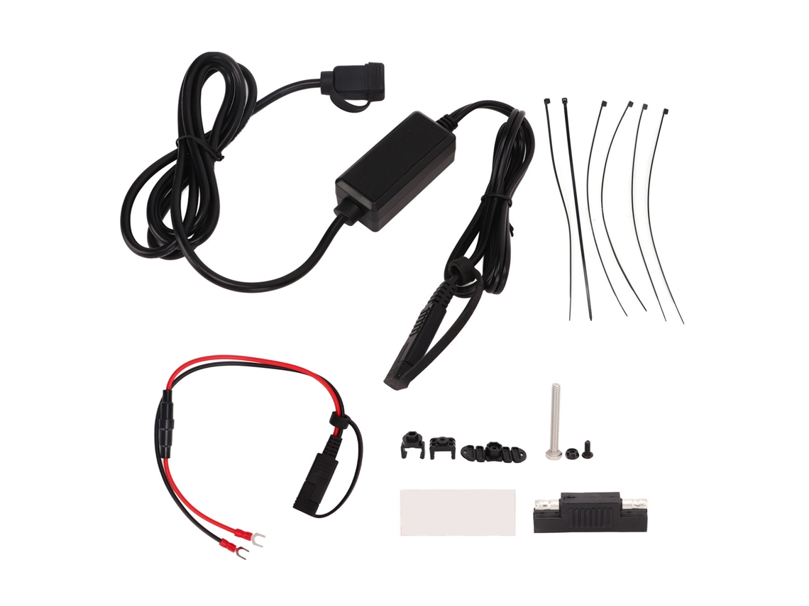 Omni-cargador Rápido De Telefone Para Bicicleta Eléctrica E Moto Com Chip Inteligente Adaptativo Usb Sae Para Condução