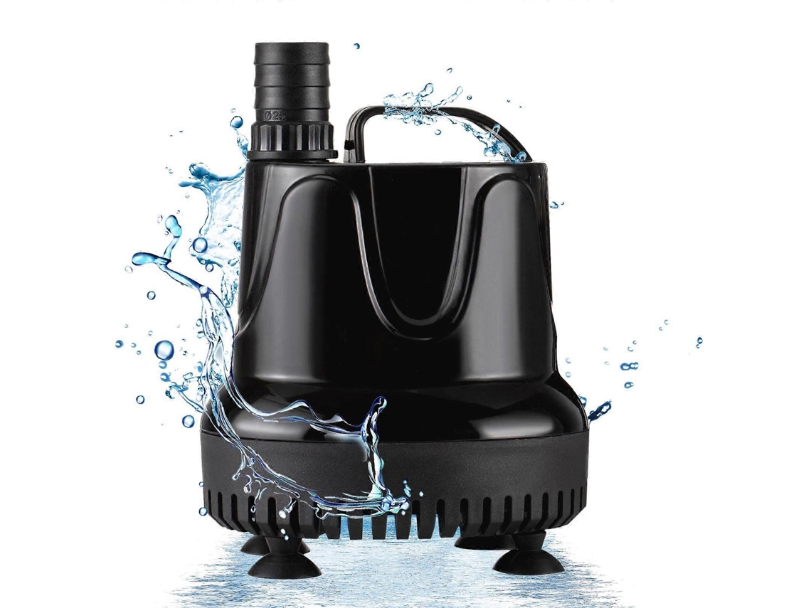 Bomba Submersível Ultra Silenciosa 600 L/h 18w para Aquário, Poço, Fonte e Jardim