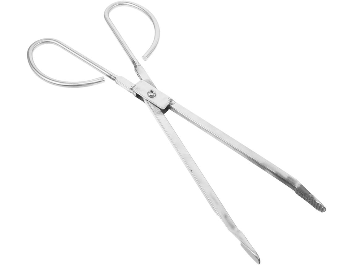 Pinça Para Lareira Ounona Em Aço Inoxidável Com Função Antiderrapante Lareiras Internas E Externas, Utensílios Para
