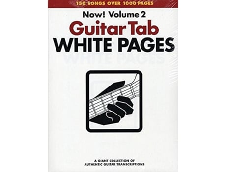 Livro Guitar Tab White Pages Vol. II de Anon (Inglês)