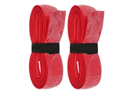 Business 2 Fitas de Grip para Raquete de Tênis e Badminton com Absorção de Suor 1.8mm Vermelha | S/MARCA