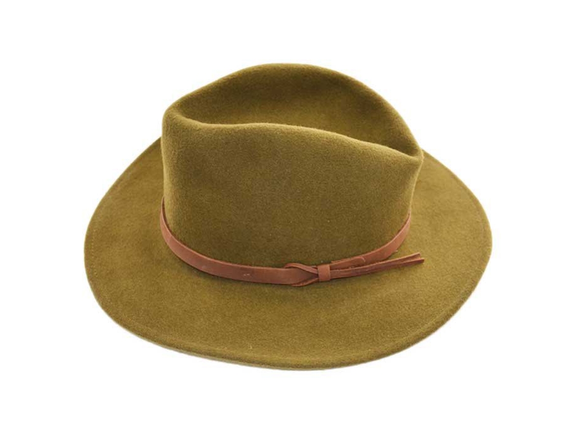 Chapéu Fieltro Cagney Verde 60 Cmhispano Hipica