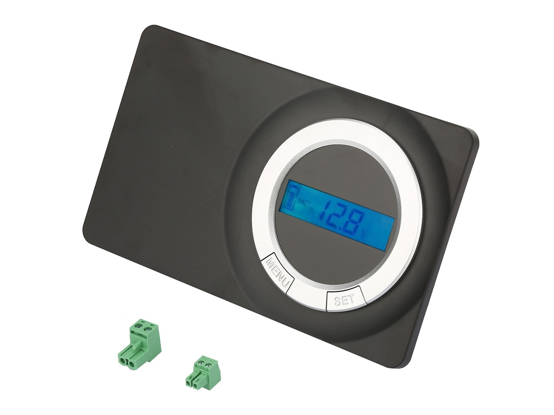 Controlador de Carga Solar 12v/24v com Ecrã Lcd