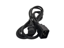 Lurelia Cabo De Alimentação C20 Para C13, Preto, 5.9ft, 16a