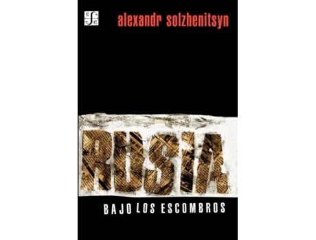 Livro Rusia Bajo Los Escombros De Aleksandr Isaevich Solzhenitsyn (inglês)