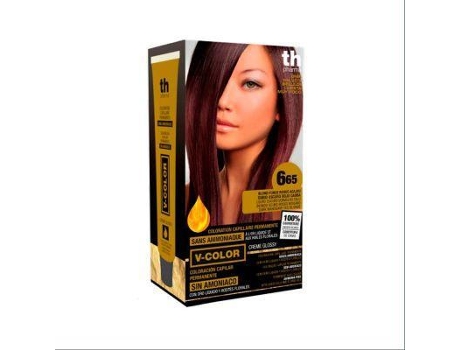 Coloração De Cabelo Nº 6.65 Loiro Escuro Avermelhado Mogno. Th Pharma