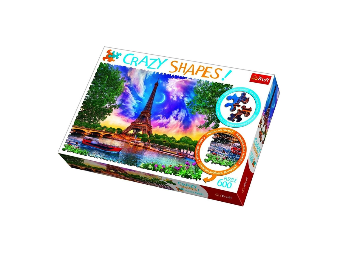 Puzzle 600 Pcs Crazy Shapes Céu Sobre Paris