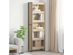 Vidaxl Gabinete De Livros 60 X 30 X 189,5 Cm Derivados De Madeira