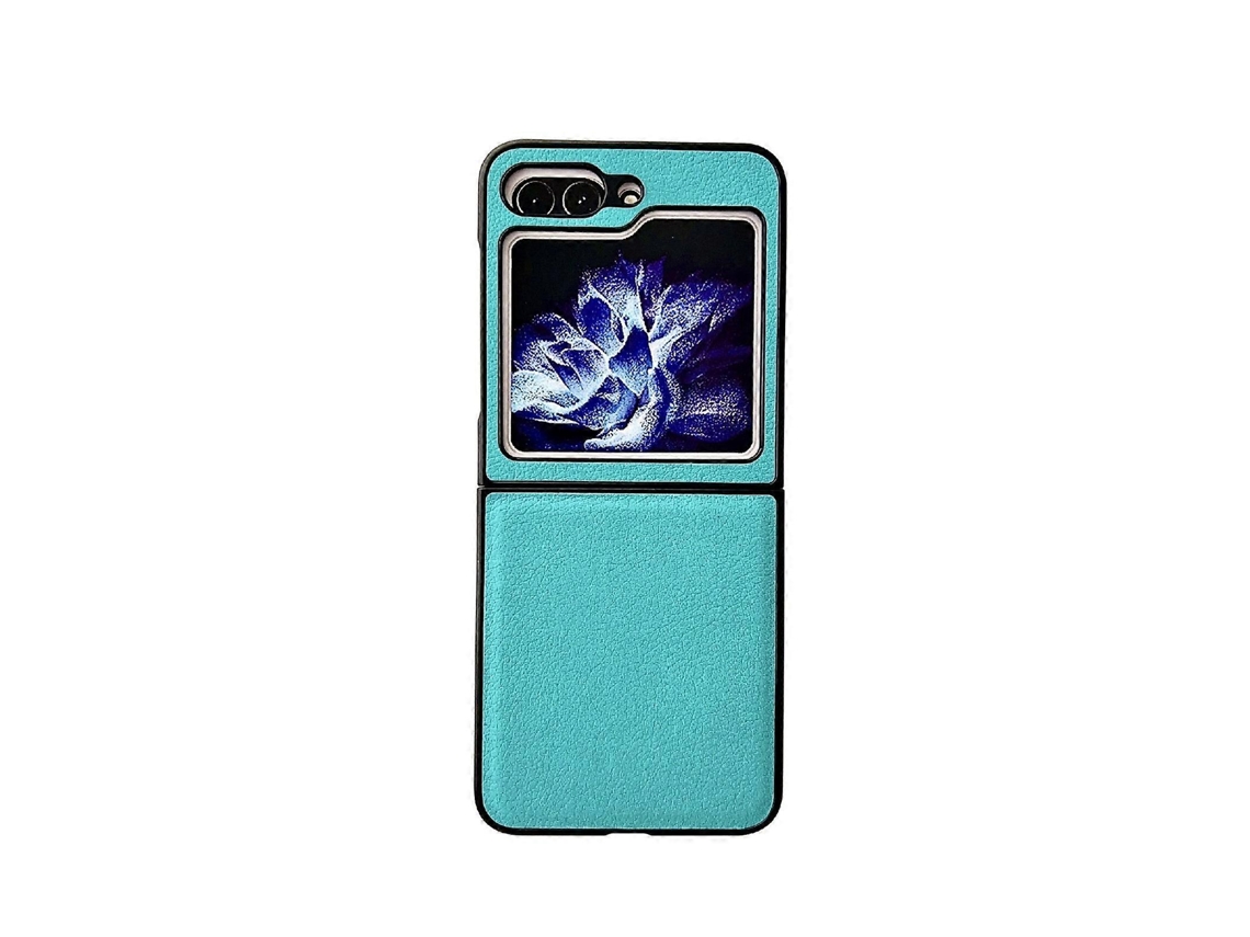 Capa De Celular À Prova De Choque Com Textura De Lichia Pc Tpu Para Samsung Galaxy Z Flip5