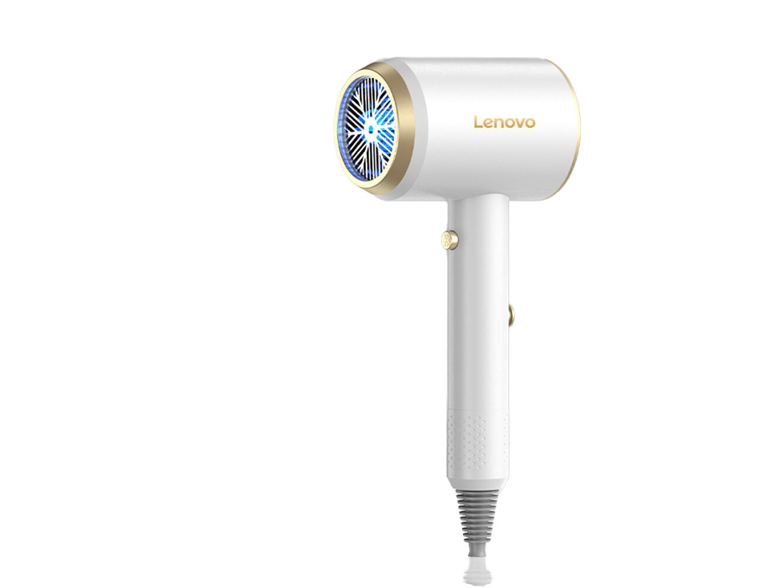 Cinza Escurosecador De Cabelo Lenovo 1200w De Alta Velocidade Silencioso Iônico Secagem Rápida Temperatura Constante 3 Modos Para Uso Doméstico