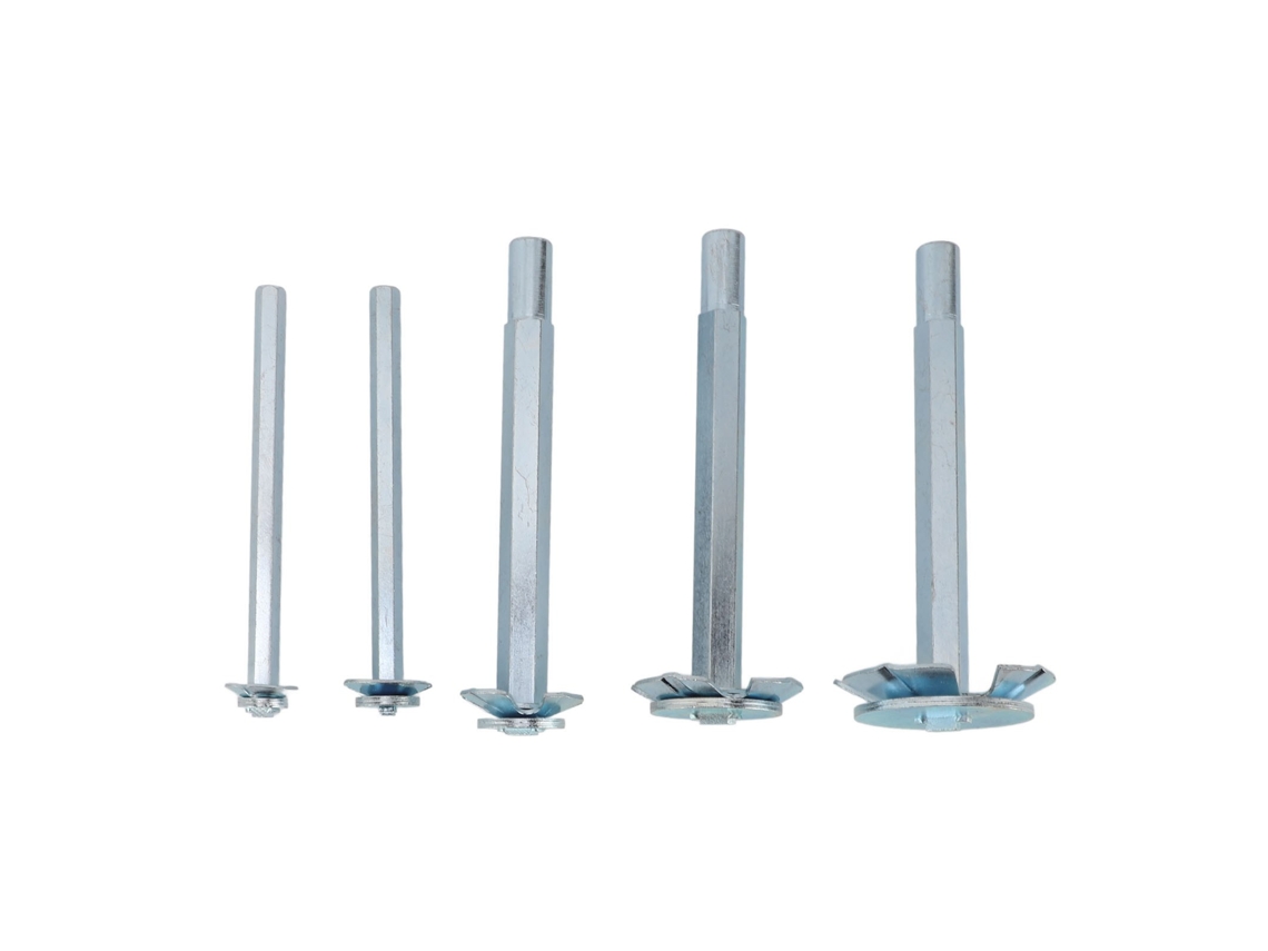 Conjunto 5 Ajudantes Conexão Pvc Aço Alta Velocidade