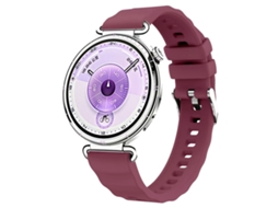 Pulseira de substituição universal de 18 mm para Huawei Gt6 Gt5 Gt4 41 mm vinho HEXINYIGJLY