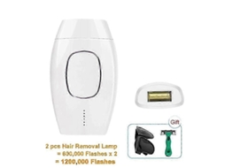 Depilador A Laser Vancostar Com Lâmpada Substituível, 1200000 Flashes, Para Uso Feminino, Aparador De Pelos Da Região Da Virilha E Depilador Ipl.