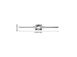 Laxiscreed Chave De Punho Ajustável Para Matrice Circular Em Aço Liga, Manual, Adaptável E Regulável