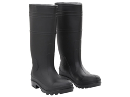 Rain Boots Vidaxl Preto Pvc (38)