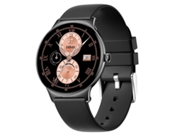 Smartwatch V89 1,43 Polegadas Amoled Saúde Feminina Bluetooth Chamadas Interface De Usuário Elegante Yizhood (preto)