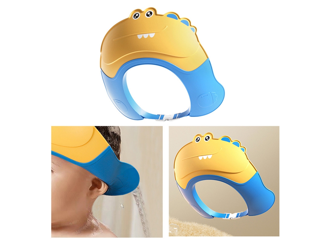 2026 gorro de Baño Impermeable Ajustable de Silicona Suave Con Protección de Orejas para Bebés Y Niños Pequeños