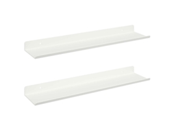 Prateleira Flutuante 2 Pcs Branco 40x8,5x2,5 Cm MAISON EXCLUSIVE