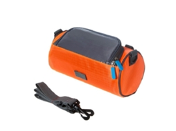 Bolsa Dianteira Mali Impermeável com Tela Touch Screen e Reflexiva Laranja