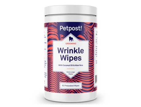Lenços Umedecidos Grandes para Cães PETPOST 60 Ct.