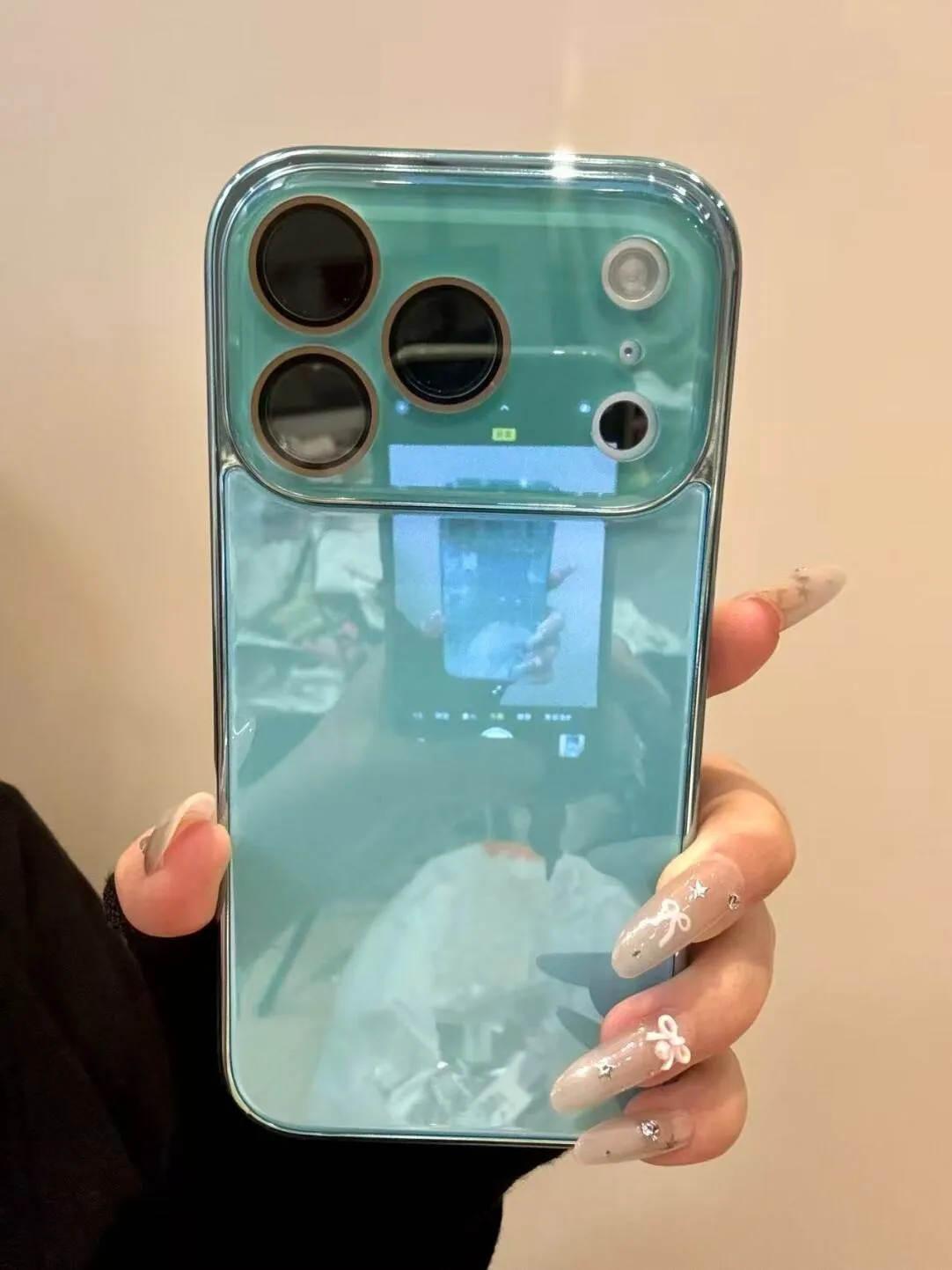 Capa De Vidro Temperado Para Câmera (iphone 12 Verde), Capa Traseira Rígida À Prova De Choque.