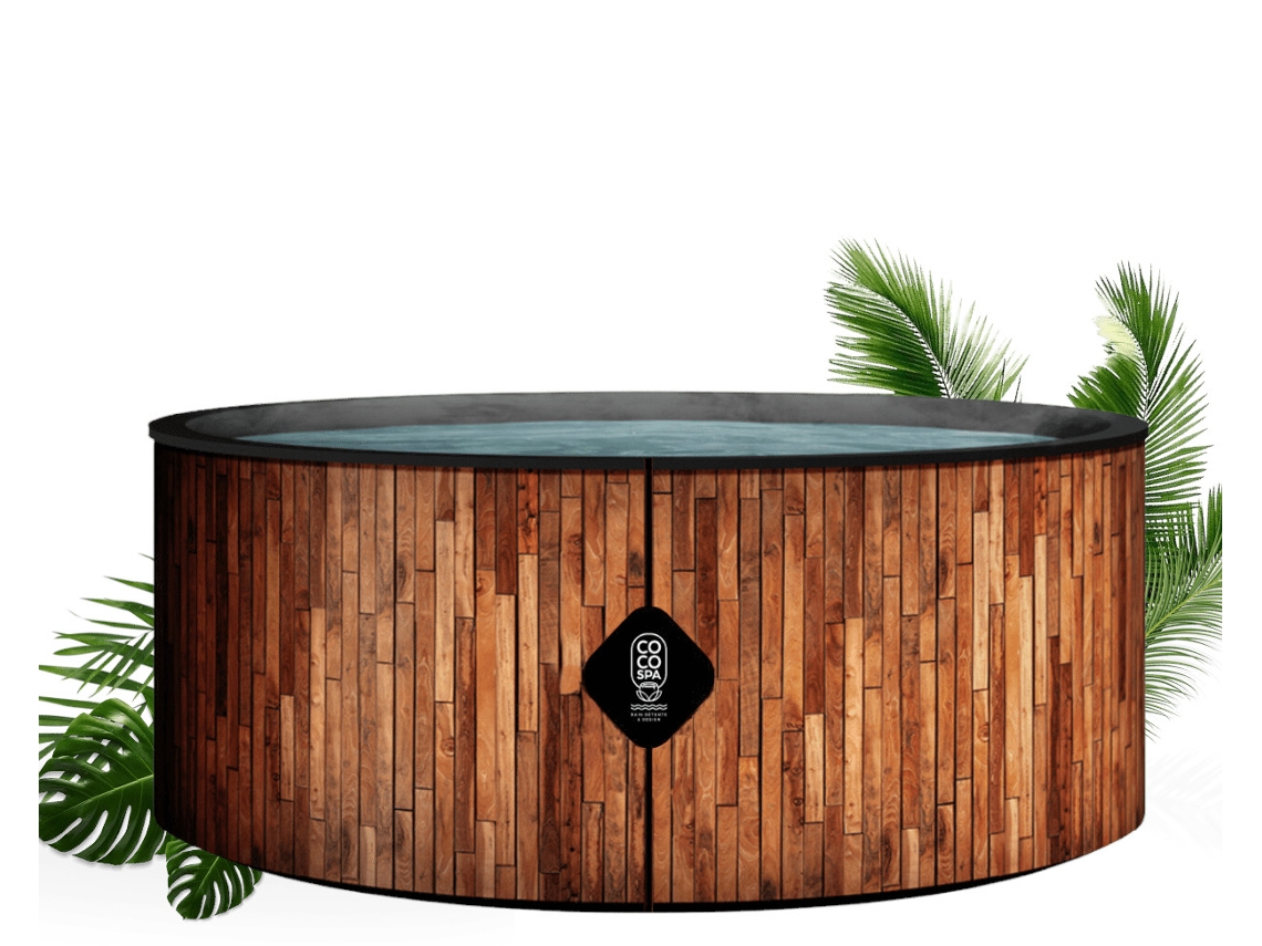 Spa Bali Insuflável 180 Cm De Diâmetro, 1200 Litros, Motor De 2240 W, Até 6 Pessoas Coco Spa