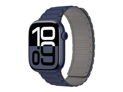 Bracelete Para Apple Watch 42/44/45/46/49mm Azul-acinzentado Cuich