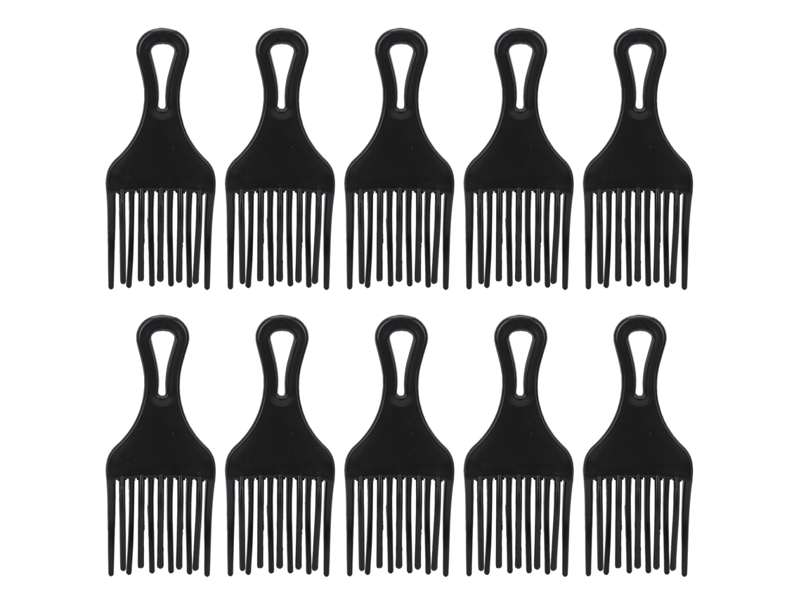 2026 10 Pentes de Cabelo Pick Ergonômico Amigável À Pele de Plástico para Estilismo e Cortes de Cabelo em Salão