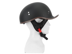 Laxiscreed Capacete Meio Cabeça Com Visor Solar Em Abs Para Proteção E Conforto