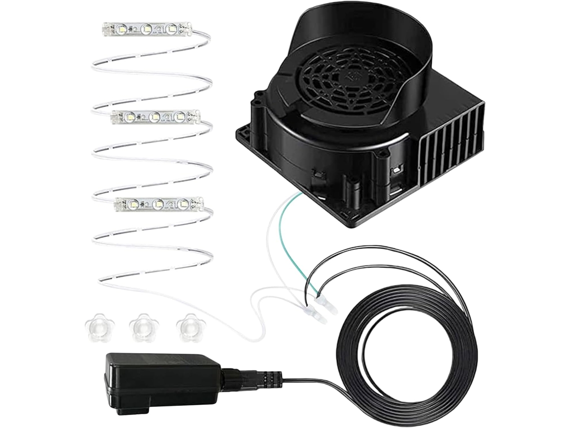 Ventilador de Substituição para Colchões Infláveis, Bomba Portátil, Boias, Casas, Aspiradores Pó, CHABERLU