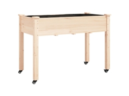 Planter, Planters Vidaxl Marrom Madeira (118 X 59 X 80 Cm)