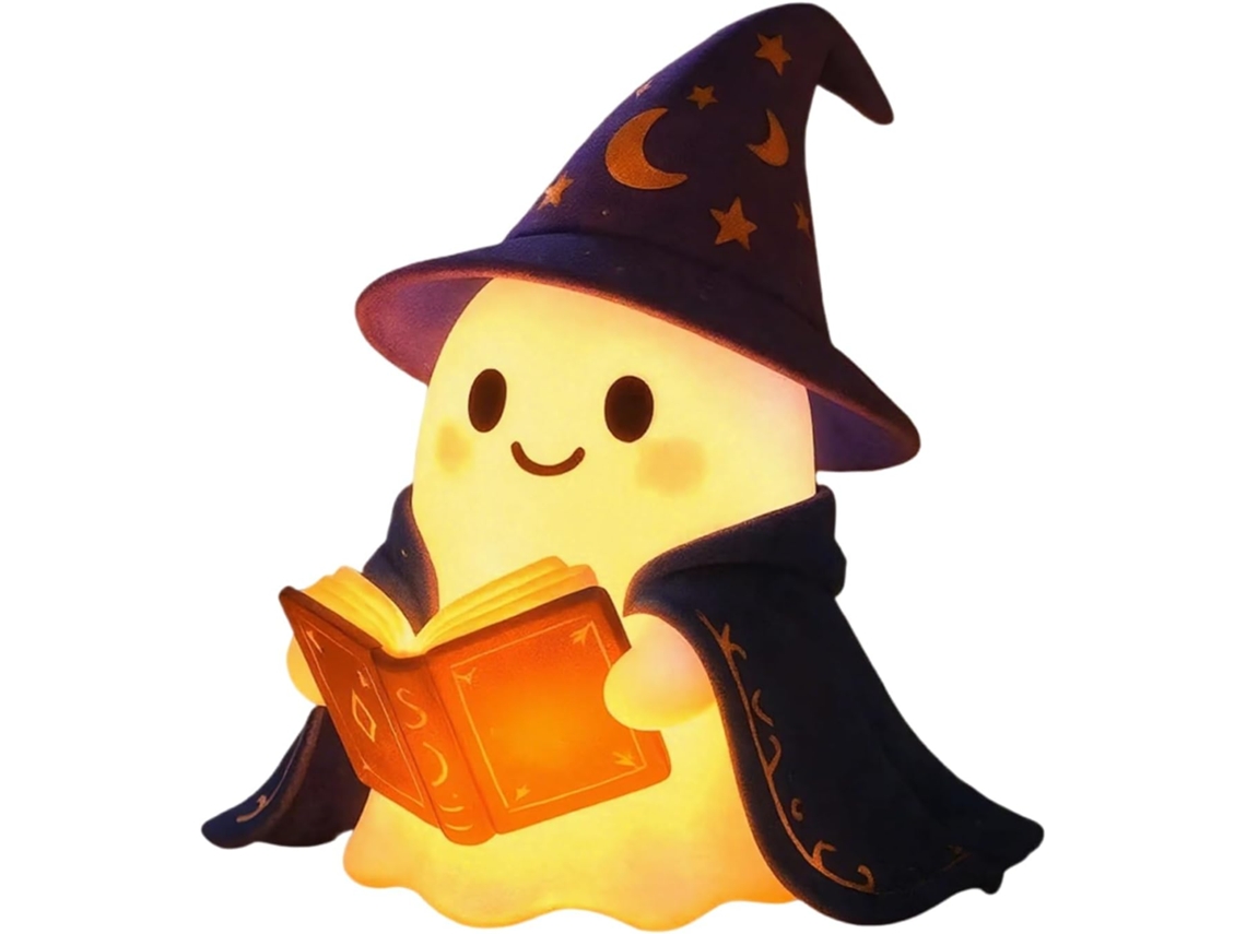 Luminária De Halloween Decoração Em Formato Livro