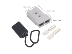 Kit De Conexão Rápida De Bateria Laxiscreed Para Até 350a E 600v, Ligação Segura E Eficiente Para Automóveis